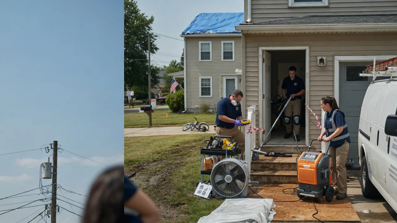 Water Damage Repair in Harmony, NC near me